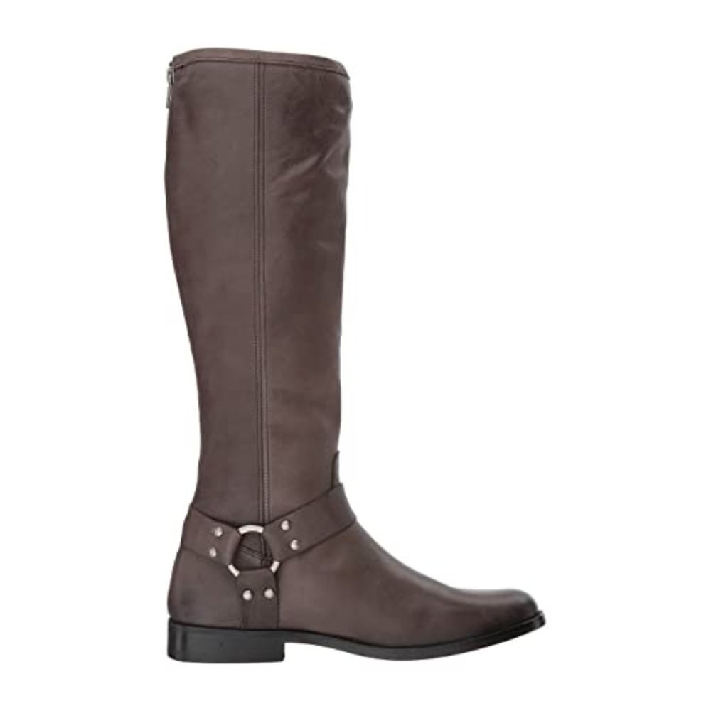 Frye Phillip Harness Tall Smoke